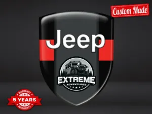 Jeep Silikonsticker S Logo Hochwertig Professionell